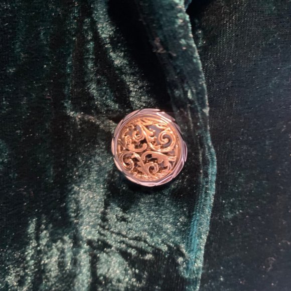 Women Silk Green Suit Jacket Size Small - Picture 4 of 8